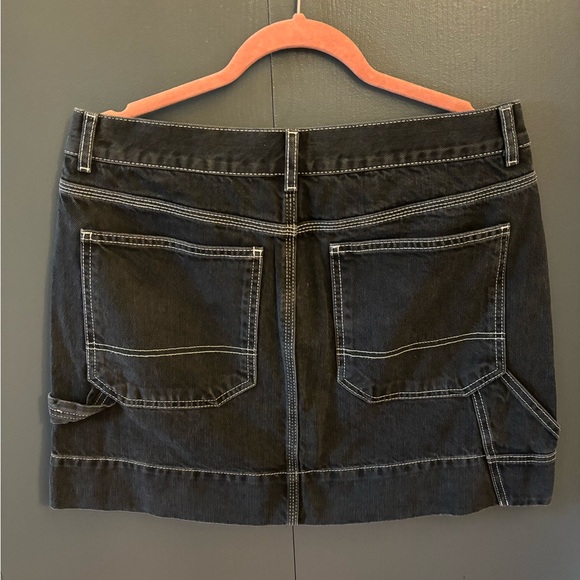 Topshop, denim skirt, US 10, zipper in front, NWT, new with tags - Picture 3 of 5